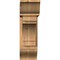 Ekena Millwork Merced Traditional Smooth Bracket w/ Offset Brace, Western Red Cedar, 7 1/2"W x 24"D x 24"H BKT0806X24X24MRC01SWR - alternate 4